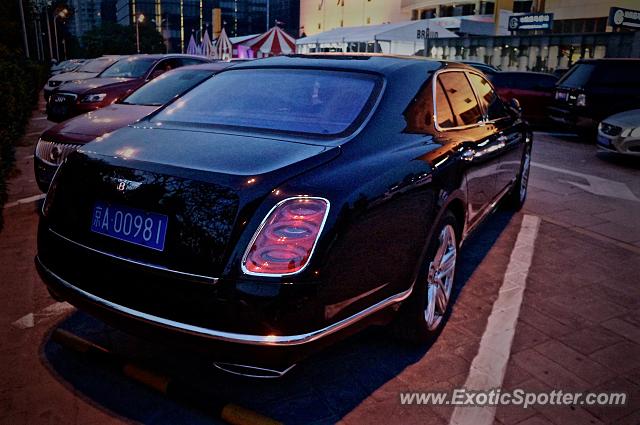 Bentley Mulsanne spotted in Beijing, China