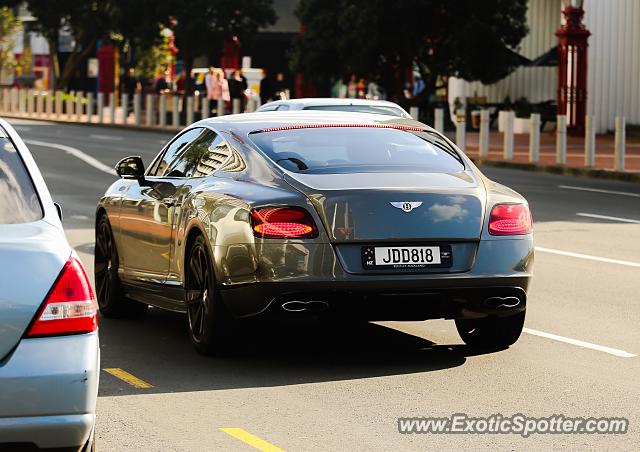 Bentley Continental spotted in Auckland, New Zealand