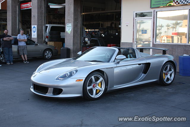 Porsche Carrera GT spotted in Scottsdale, Arizona