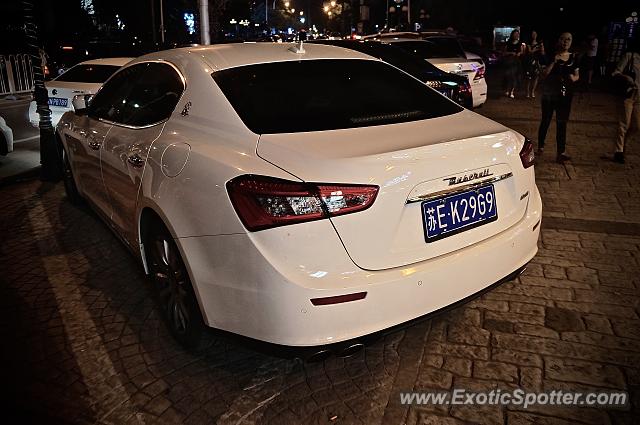 Maserati Ghibli spotted in Beijing, China