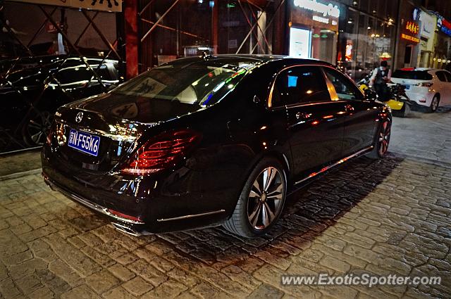 Mercedes Maybach spotted in Beijing, China