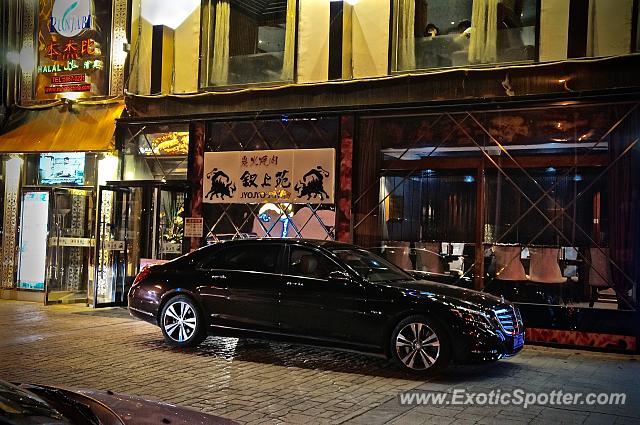 Mercedes Maybach spotted in Beijing, China