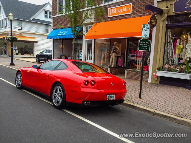 Ferrari 612 spotted in Spring Lake, New Jersey