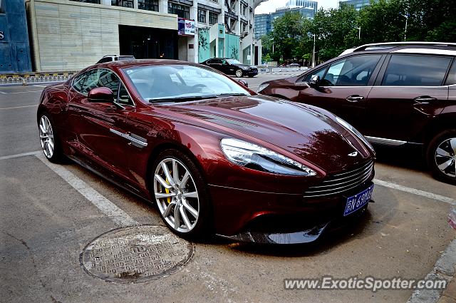 Aston Martin Vanquish spotted in Beijing, China