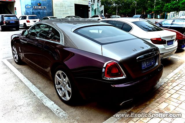 Rolls-Royce Wraith spotted in Beijing, China