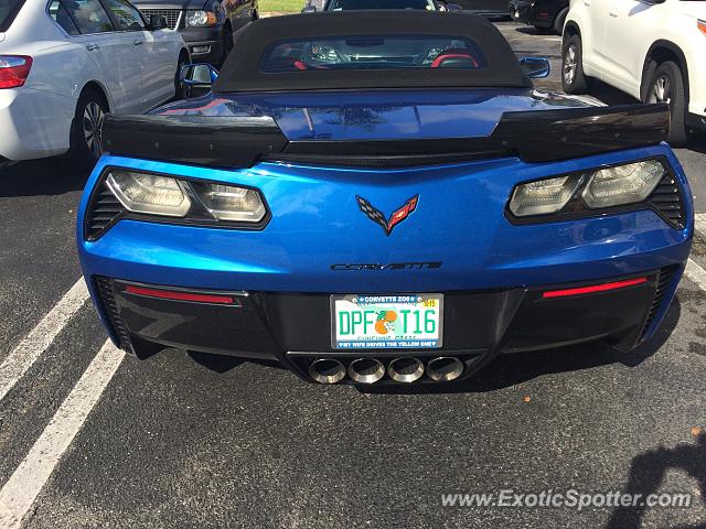 Chevrolet Corvette Z06 spotted in Coral Springs, Florida