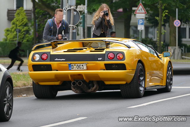 Lamborghini Diablo spotted in Düsseldorf, Germany