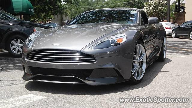 Aston Martin Vanquish spotted in Dallas, Texas