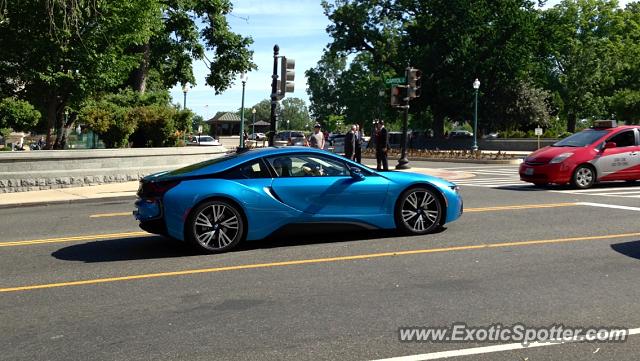 BMW I8 spotted in Washington D.C, Maryland