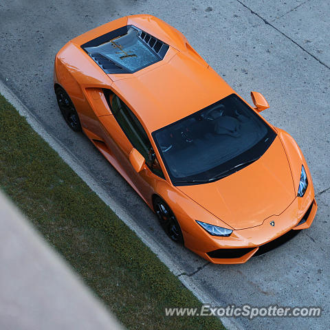 Lamborghini Huracan spotted in Royal Oak, Michigan
