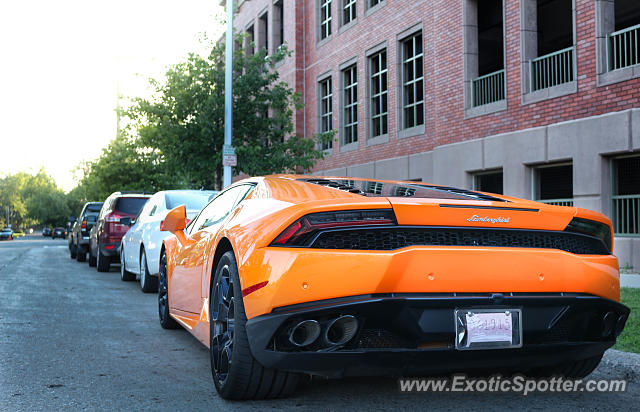 Lamborghini Huracan spotted in Royal Oak, Michigan