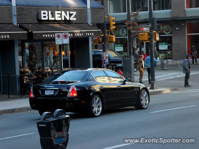 Maserati Quattroporte spotted in Vancouver, Canada