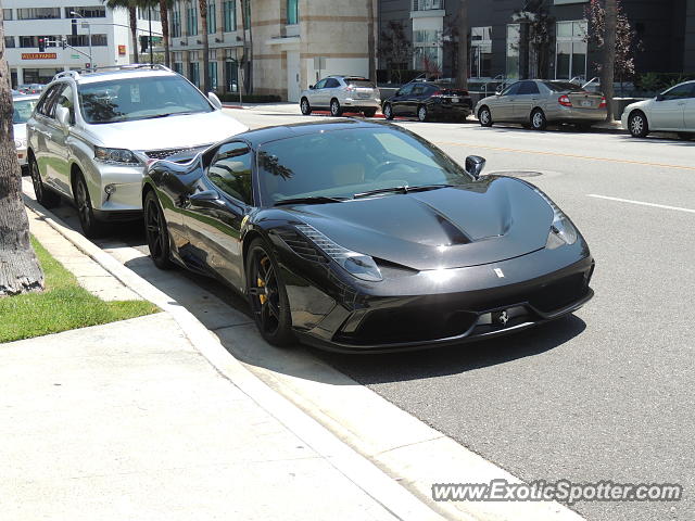Ferrari 458 Italia spotted in Beverly Hills, California