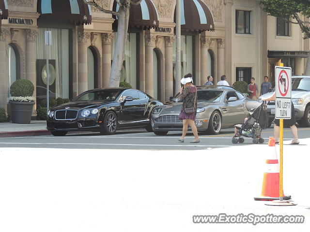 Bentley Continental spotted in Beverly Hills, California