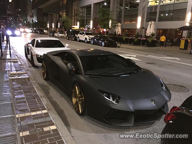 Lamborghini Aventador spotted in Cincinnati, Ohio