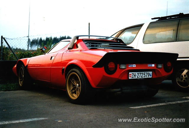 Lancia Stratos spotted in Somewhere in, Switzerland