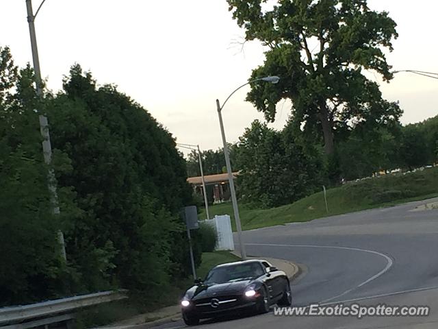 Mercedes SLS AMG spotted in Bloomington, Indiana