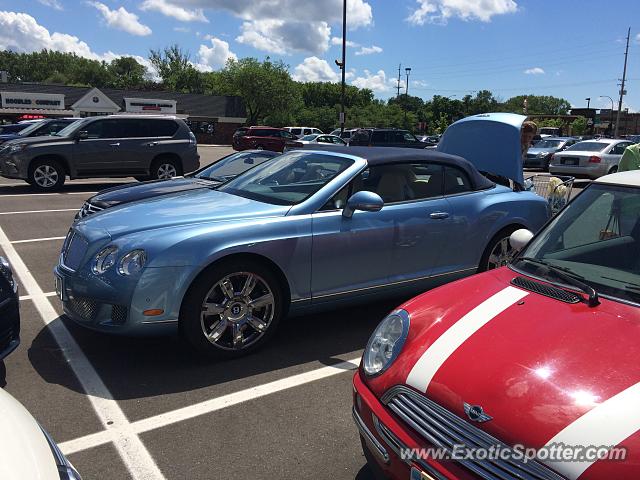 Bentley Continental spotted in Wayzata, Minnesota