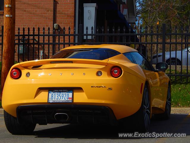 Lotus Evora spotted in Pittsford, New York