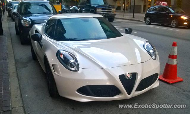 Alfa Romeo 4C spotted in Cincinnati, Ohio