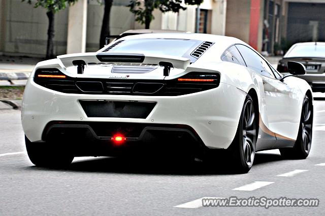 Mclaren MP4-12C spotted in Bukit Bintang KL, Malaysia