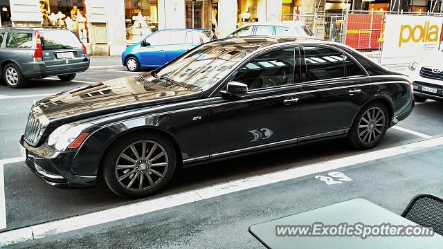 Mercedes Maybach spotted in Zurich, Switzerland