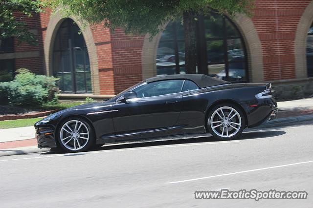 Aston Martin DBS spotted in Fayetteville, North Carolina