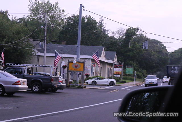 Lamborghini Gallardo spotted in Montauk, New York