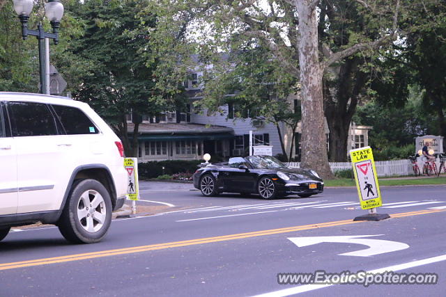 Porsche 911 spotted in Montauk, New York