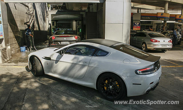 Aston Martin Vantage spotted in São Paulo, Brazil