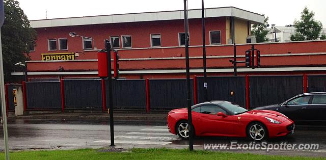 Ferrari California spotted in Maranello, Italy