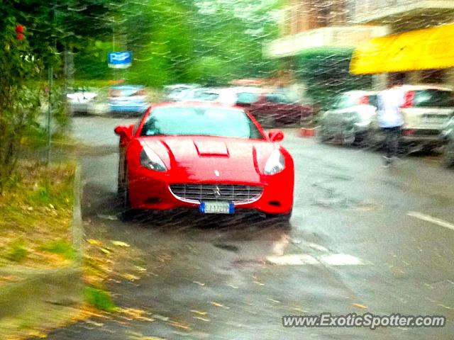 Ferrari California spotted in Maranello, Italy
