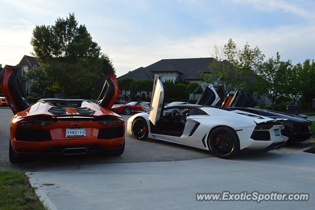 Lamborghini Aventador spotted in Cincinnati, Ohio
