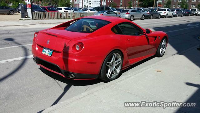 Ferrari 599GTB spotted in Winnipeg, Canada