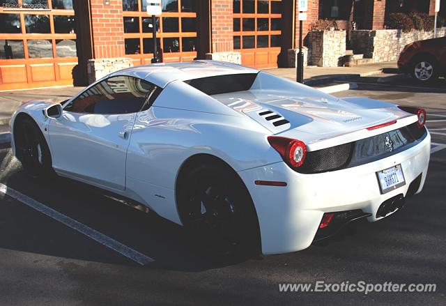 Ferrari 458 Italia spotted in Franklin, Tennessee