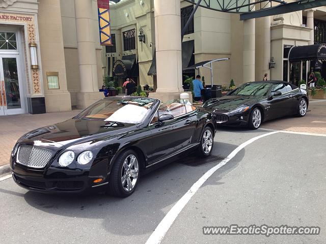 Bentley Continental spotted in Charlotte, North Carolina