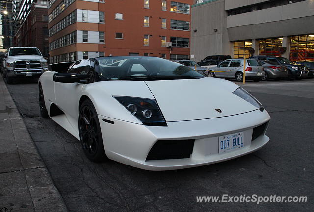 Lamborghini Murcielago spotted in Toronto, Canada