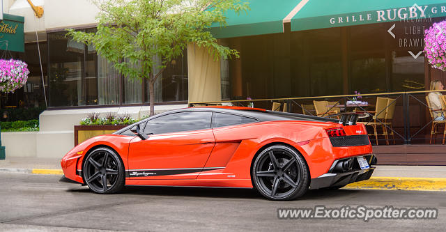 Lamborghini Gallardo spotted in Birmingham, Michigan