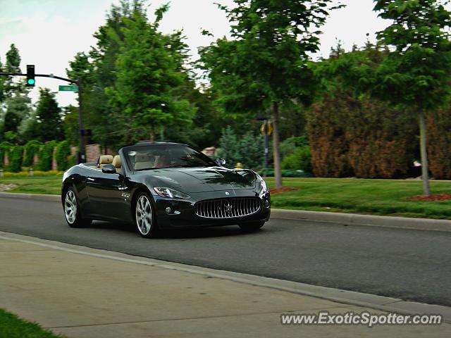 Maserati GranCabrio spotted in GreenwoodVillage, Colorado