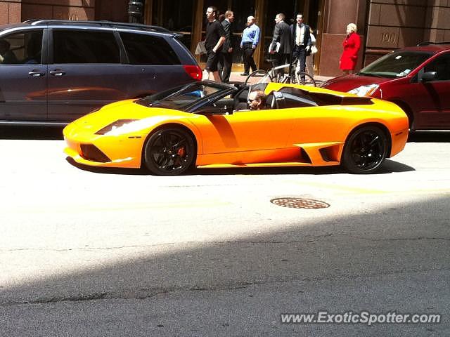 Lamborghini Murcielago spotted in Chicago, Illinois