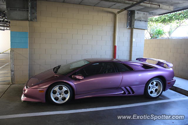 Lamborghini Diablo spotted in Monterey, California