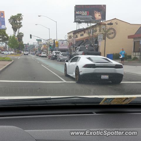 Lamborghini Huracan spotted in Long Beach, California