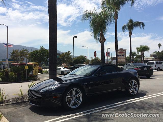 Aston Martin Vantage spotted in Glendale, California