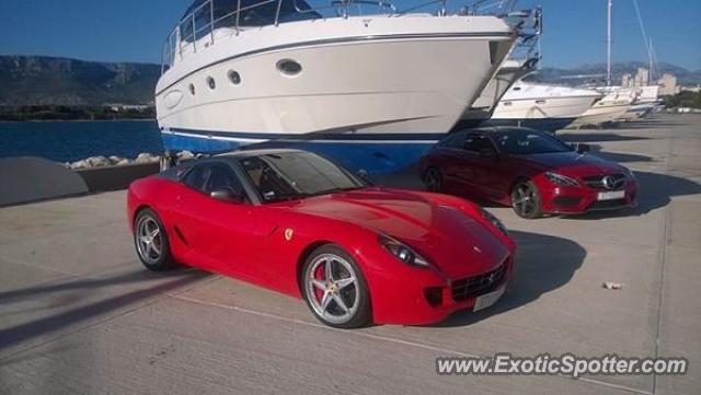 Ferrari 599GTB spotted in Split, Croatia