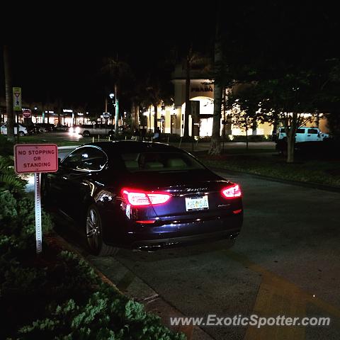 Maserati Quattroporte spotted in Sunrise, Florida