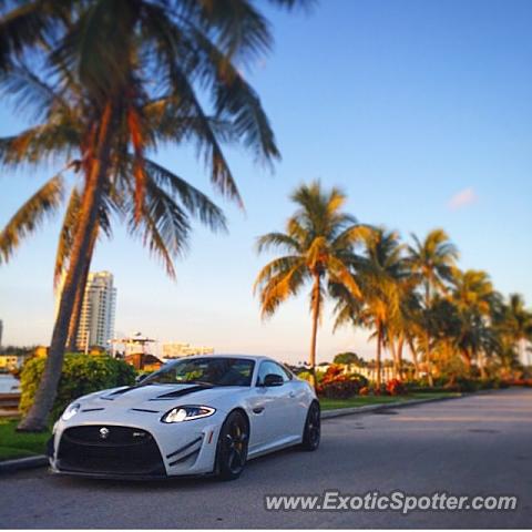 Jaguar XKR-S spotted in Fort Lauderdale, Florida