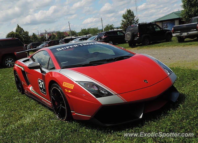 Lamborghini Gallardo spotted in Watkins Glen, New York