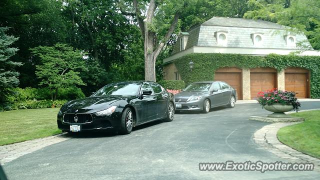 Maserati Ghibli spotted in Northbrook, Illinois