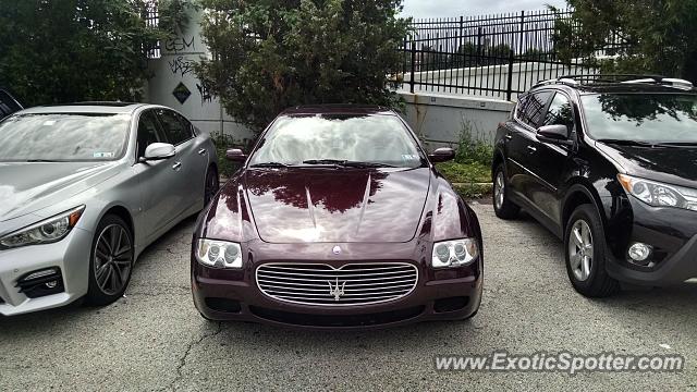 Maserati Quattroporte spotted in Philadelphia, Pennsylvania