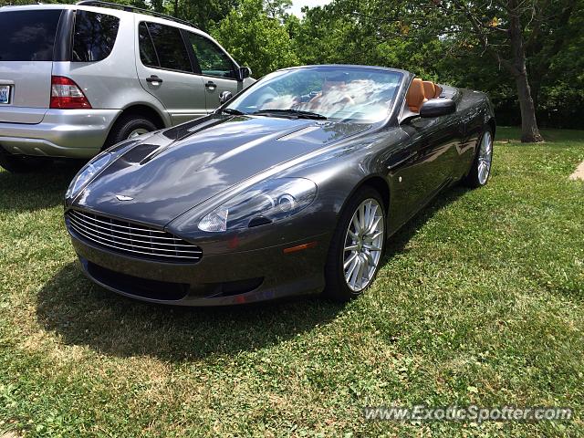 Aston Martin DB9 spotted in Cincinnati, Ohio